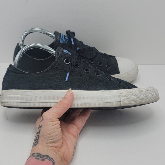 Converse Shoes - Converse | All-Star black/white canvas low-top sneakers | WMS 9